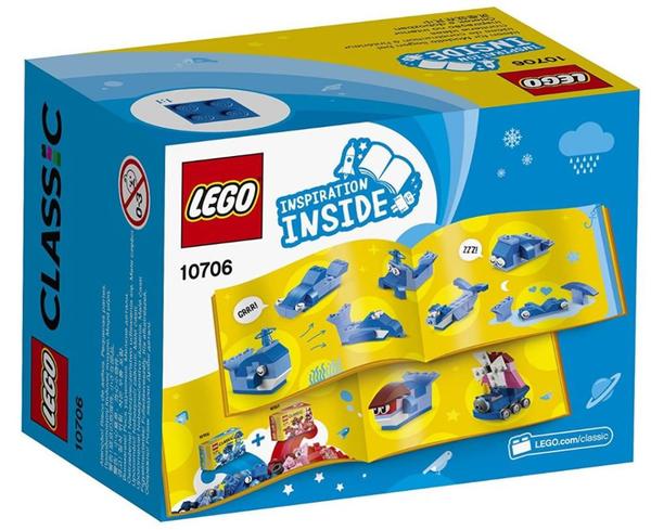 LEGO Classic 10706 - Scatola Creativita' Blu