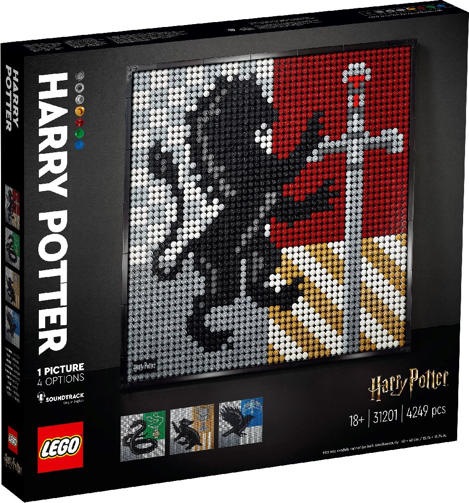LEGO Harry Potter Hogwarts Crests ART 31201