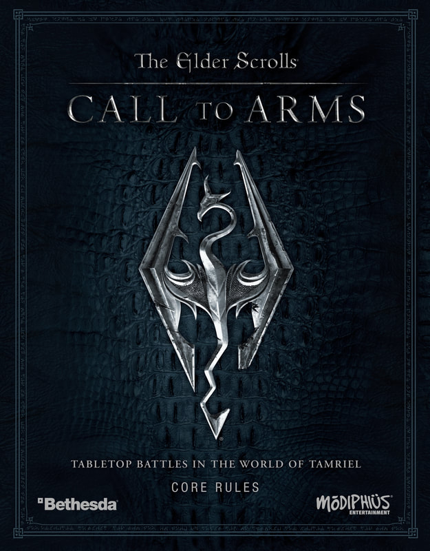 MODIPHIUS Elder Scrolls Call To Arms Core Rule Box Gioco Da Tavolo