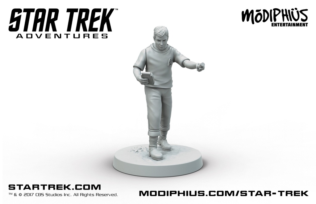 MODIPHIUS Star Trek The Original Series Bridge Crew 3 cm Minuature