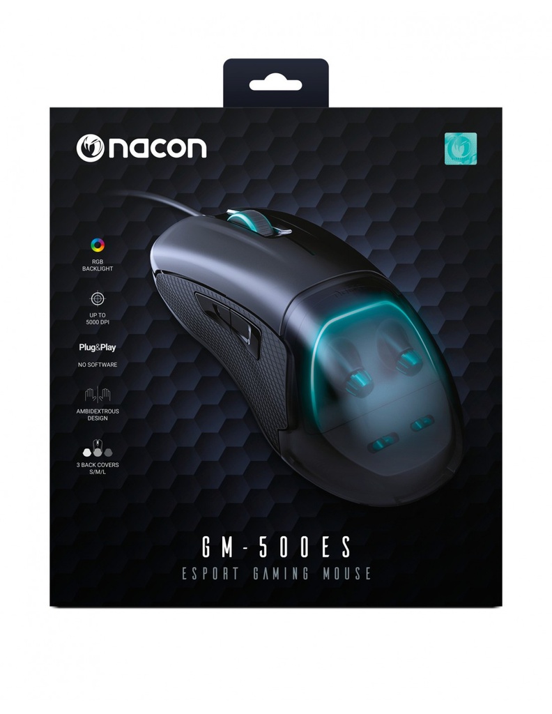 Nacon - Optical Gaming Mouse GM-500 per eSports