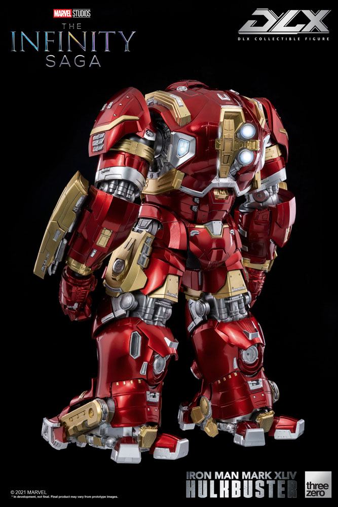 THREEZERO Infinity Saga DLX Action Figure 1/6 Iron Man Mark 44 Hulkbuster 30 cm