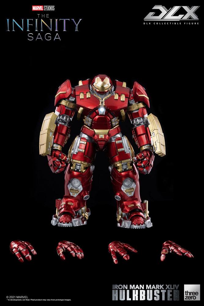 THREEZERO Infinity Saga DLX Action Figure 1/6 Iron Man Mark 44 Hulkbuster 30 cm