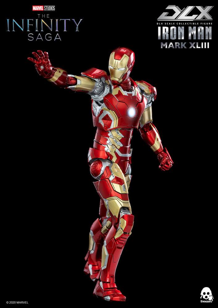 THREEZERO Iron Man Mark 43 Infinity Saga 16 Cm Action Figure