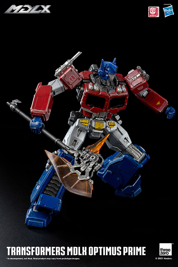 Transformers Action Figure Optimus Prime MDLX 18 Cm THREEZERO