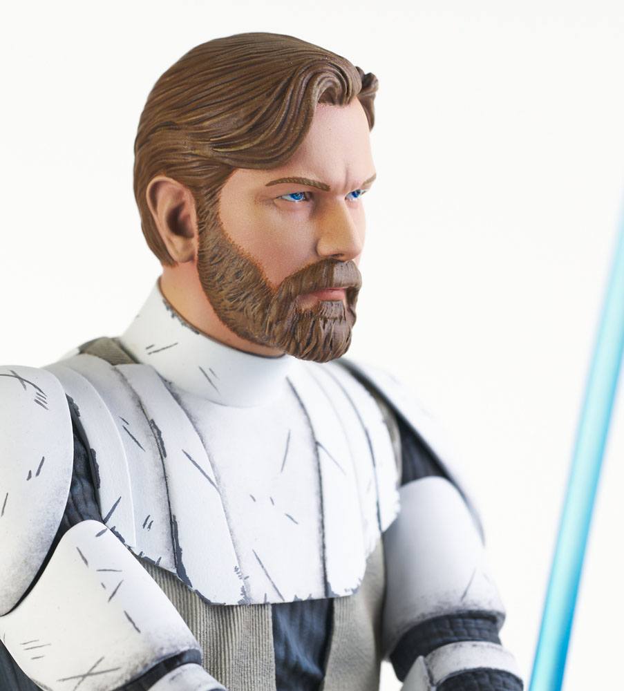 Star Wars Statua Obi-Wan Kenobi The Clone Wars Premier Collection 27 Cm GENTLE GIANT