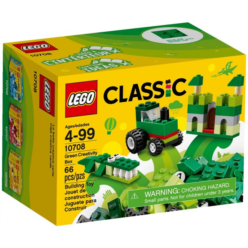 LEGO Classic 10708 - Scatola Creativita' Verde