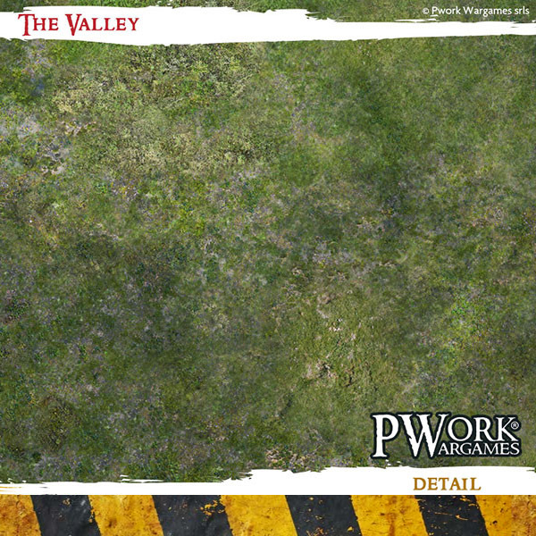  Pwork - The Valley - Gaming Mat 122x183 cm