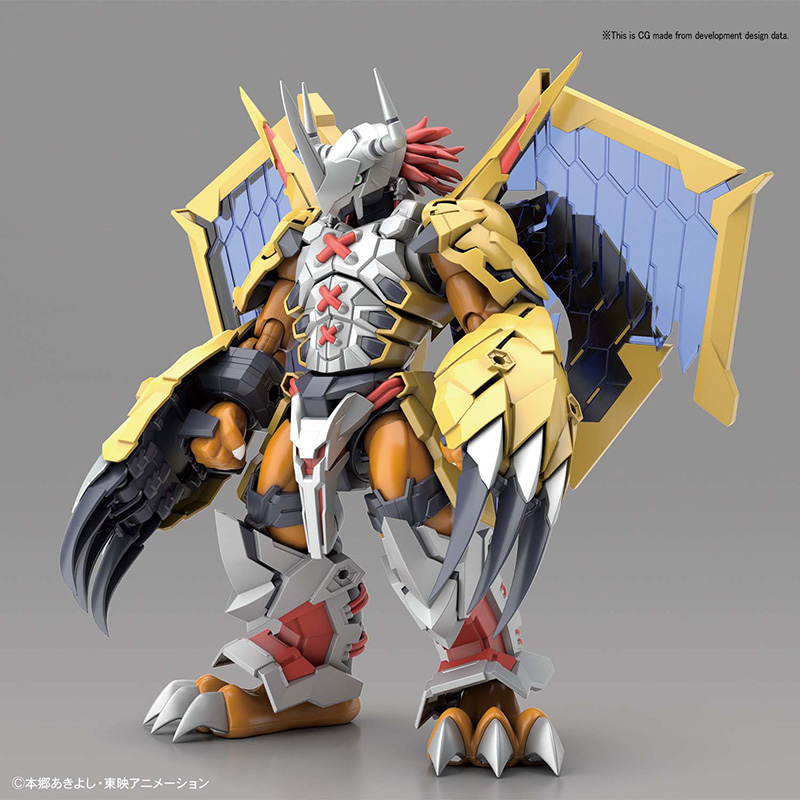 BANDAI Digimon Wargreymon Amplified Figure Rise 17 cm Model Kit