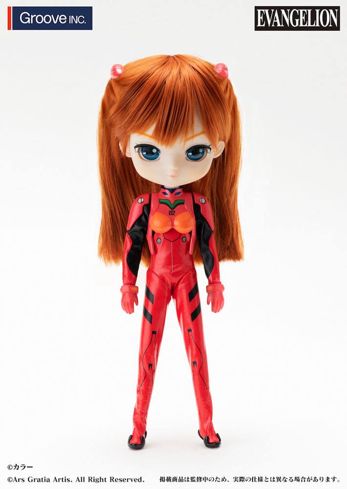 GROOVE INC Asuka Langley Shikinami Evangelion Collection Doll 27 cm Bambola