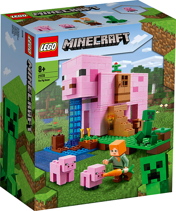 Lego - Minecraft - La pig house