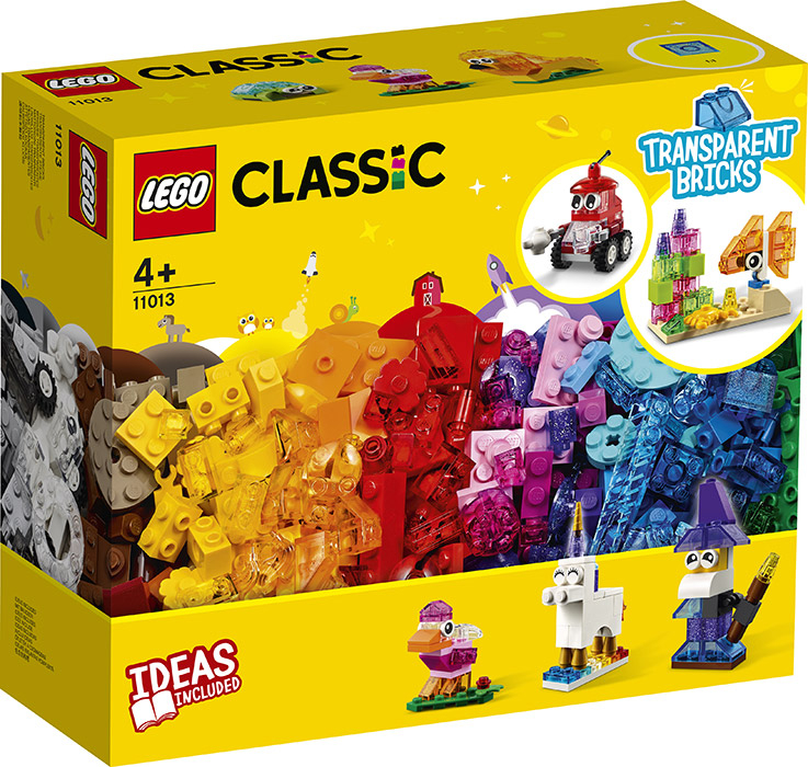 Lego - Mattoncini trasparenti creativi
