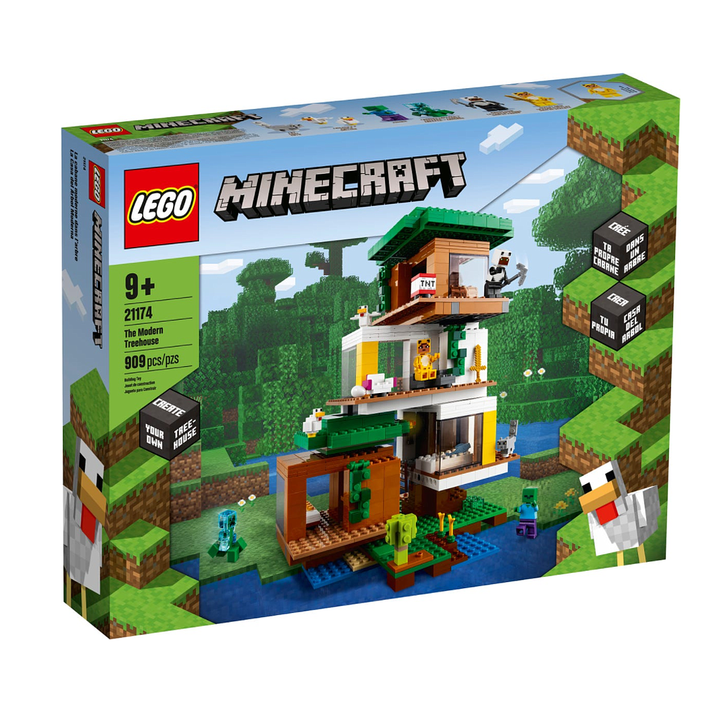 LEGO MINECRAFT La casa sull'albero moderna 21174