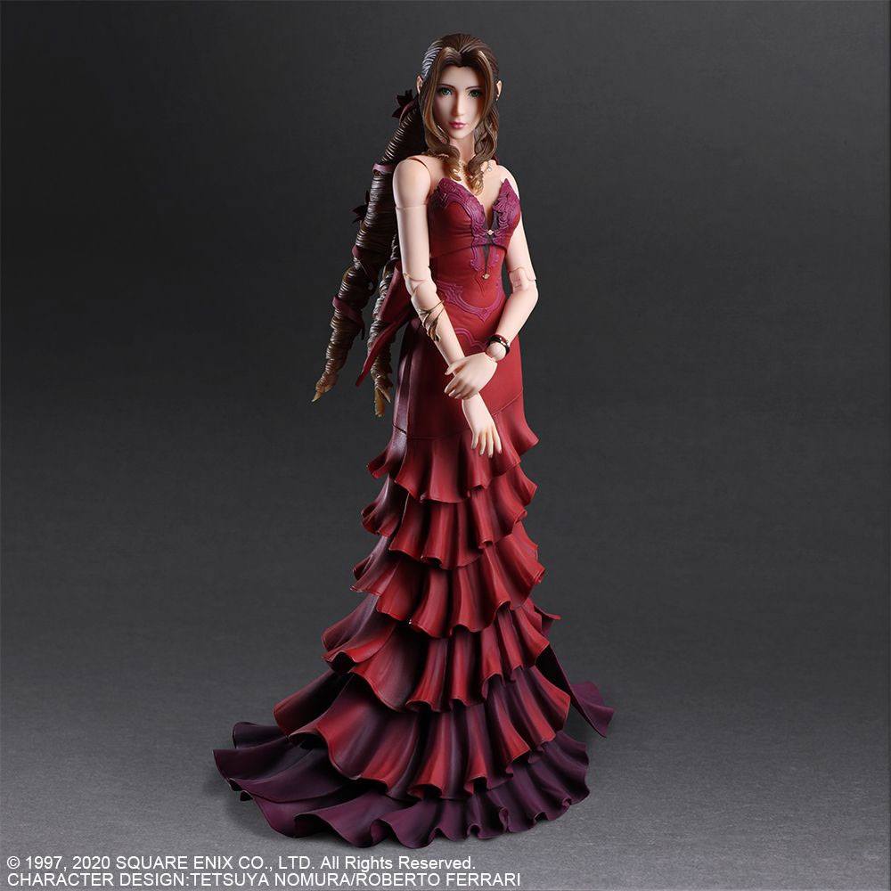 Final Fantasy Action Figure Action Figure Aerith Gainsborough Dress Version Play Arts Kai 25 Cm SQUARE ENIX