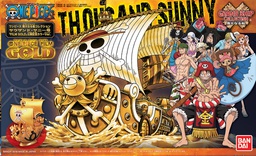 [352548] BANDAI - One Piece Grand Ship Collection - Thousand Sunny Gold Ship Model Kit