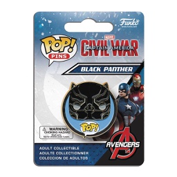 [368690] Funko - Pop! Pins - Marvel - Captain America Cw - Black Panther