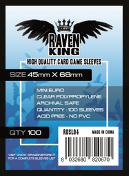 [387710] RAVEN KING - Bustine Protettive 45x68mm