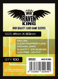 [388288] RAVEN KING - Bustine Protettive 41x63mm