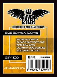 [389297] RAVEN KING - Bustine Protettive 80x120mm