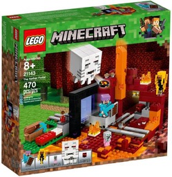 [389598] LEGO Minecraft 21143 - Il portale del Nether