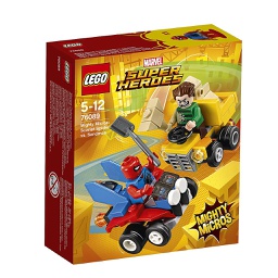 [389676] LEGO Super Heroes 76089 - Mighty Micros: Scarlet Spider contro l'Uomo sabbia