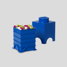 [398767] Contenitore LEGO Brick 1 Blu