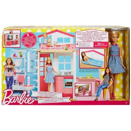 [398799] Barbie Casa componibile+Barbie