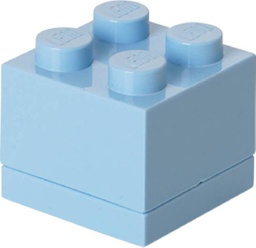 [399655] Contenitore LEGO Mini Box 4 Azzurro