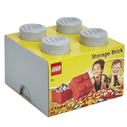 [399665] Contenitore LEGO Brick 4 Grigio