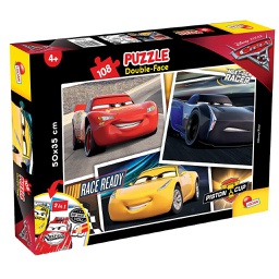 [401158] Cars 3 - Puzzle Double-Face Plus 108 Pz #01