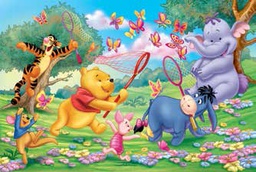 [402642] Winnie The Pooh - Puzzle Double-Face Plus 108 Pz
