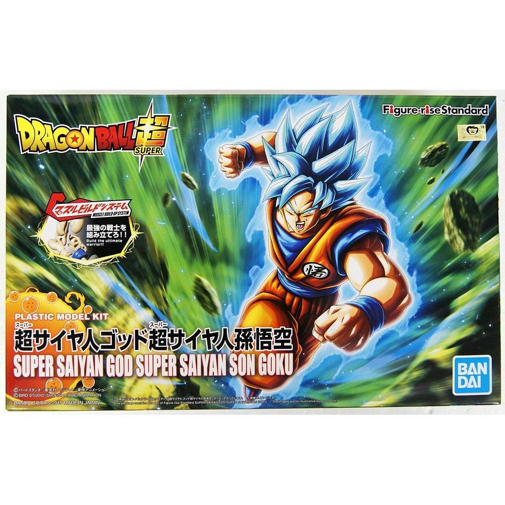 [403574]  Dragon Ball Model Kit  Figure Rise Super Saiyan God SS Son Goku BANDAI