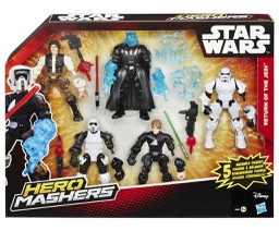 [403759] HASBRO - Star Wars Hero Mashers Multi Pack 13cm