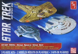 [403995] AMT - Model Kit Star Trek Cadet Series Deep Space 9 Set 10cm