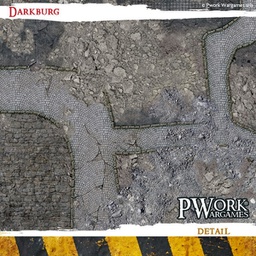 [404204] Pwork - DarkBurg - Gaming Mat 122x183 cm