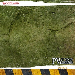 [404210]  Pwork - Woodland - Gaming Mat 122x183 cm 