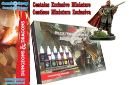 [404867] ARMY Dungeons &amp; Dragons Nolzur Adventurer Paint Set Colori