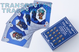 [406843] SQUARE ENIX - Final Fantasy Carte da Poker Trasparenti