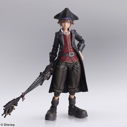 [407405] SQUARE ENIX Sora Kingdom Hearts III Pirati dei Caraibi Bring Arts 15 cm Action Figure