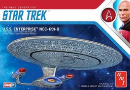 [408474] AMT Star Trek Uss Enterprise D Snap 27 cm Model Kit