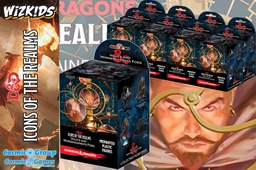 [410672] WIZKIDS Dungeons &amp; Dragons Icons Of The Realms Volo &amp; Mordenkainen’S Foes 8 Booster Bricks 4 cm Miniatura