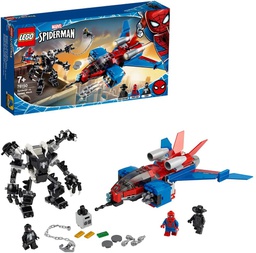 [416878] LEGO Spiderjet vs Mech Venom Marvel Spider-Man Super Heroes 76150