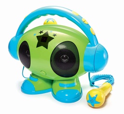 [419308] BigBen - Karaoke Robot Verde/Azzurro