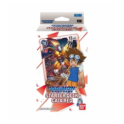 [428186] BANDAI Digimon Card Game Versione 1.0 Starter Deck Gaia Red Mazzo