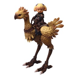 [431847] SQUARE ENIX Shantotto &amp; Chocobo Final Fantasy XI Bring Arts 18 cm Action Figure