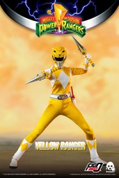 [432416] THREEZERO Yellow Ranger Mighty Morphin Power Rangers FigZero 1/6 30 cm Action Figure