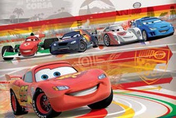 [434905] Lisciani - Disney Cars - Puzzle Double-Face Plus 60 Pz
