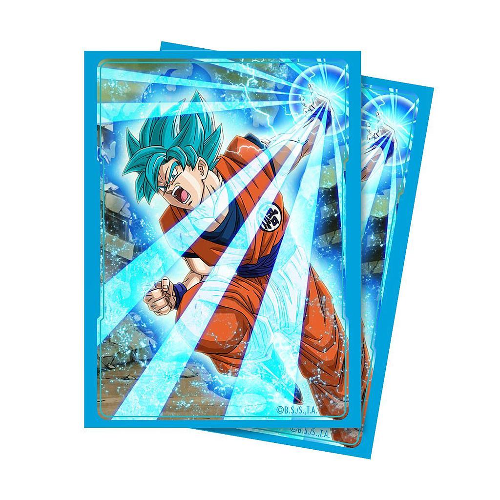 [436647] UlraPRO - Dragon Ball - Card Protector 65Pcs - Goku Blue