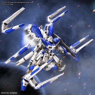 [436984] BANDAI Hi Nu Gundam RG Gunpla 15 Cm Model Kit