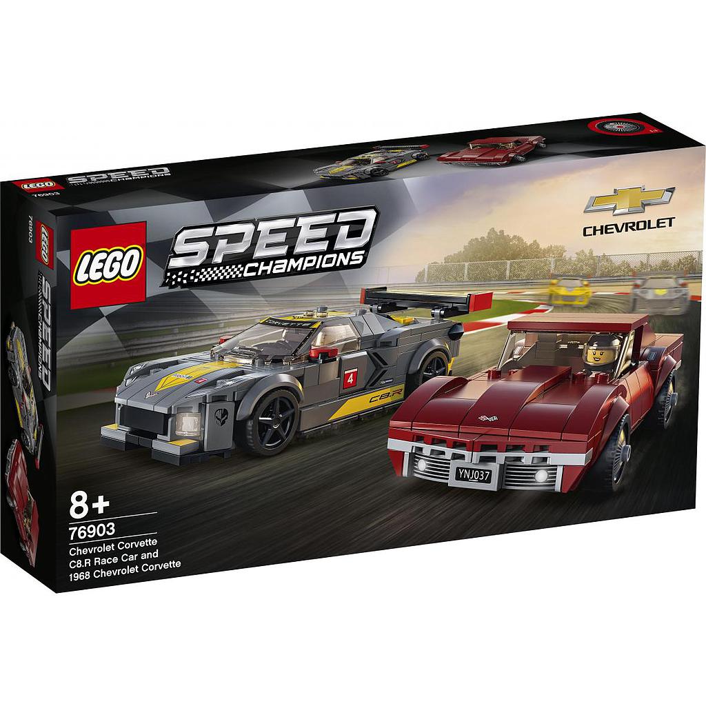 [437575] LEGO Speed Champions Chevrolet Corvette C8.R e 1968 Chevrolet Corvette 76903